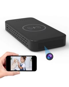 powerbank (8000 mAh) met camera telefoonoplader wifi nachtzicht bewegingsdetectie op basis van PIR
