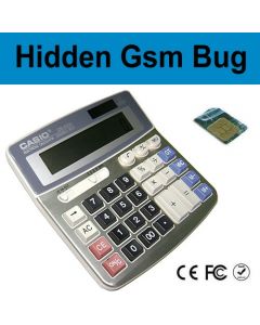 Rekenmachine met ingebouwde GSM module